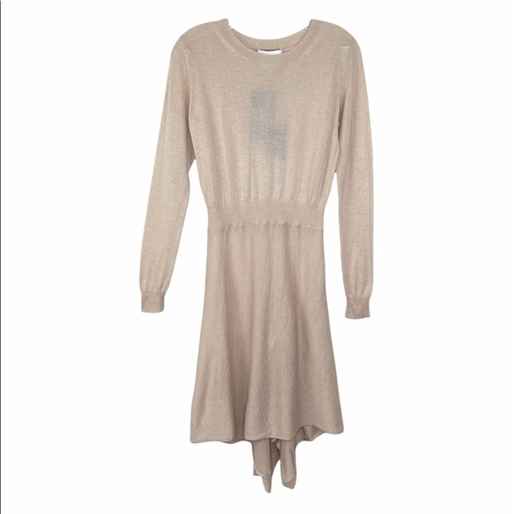 NWT 3.1 Phillip Lim Long Sleeve Dress with Drape Back Skirt Sz XS - Picture 3 of 11